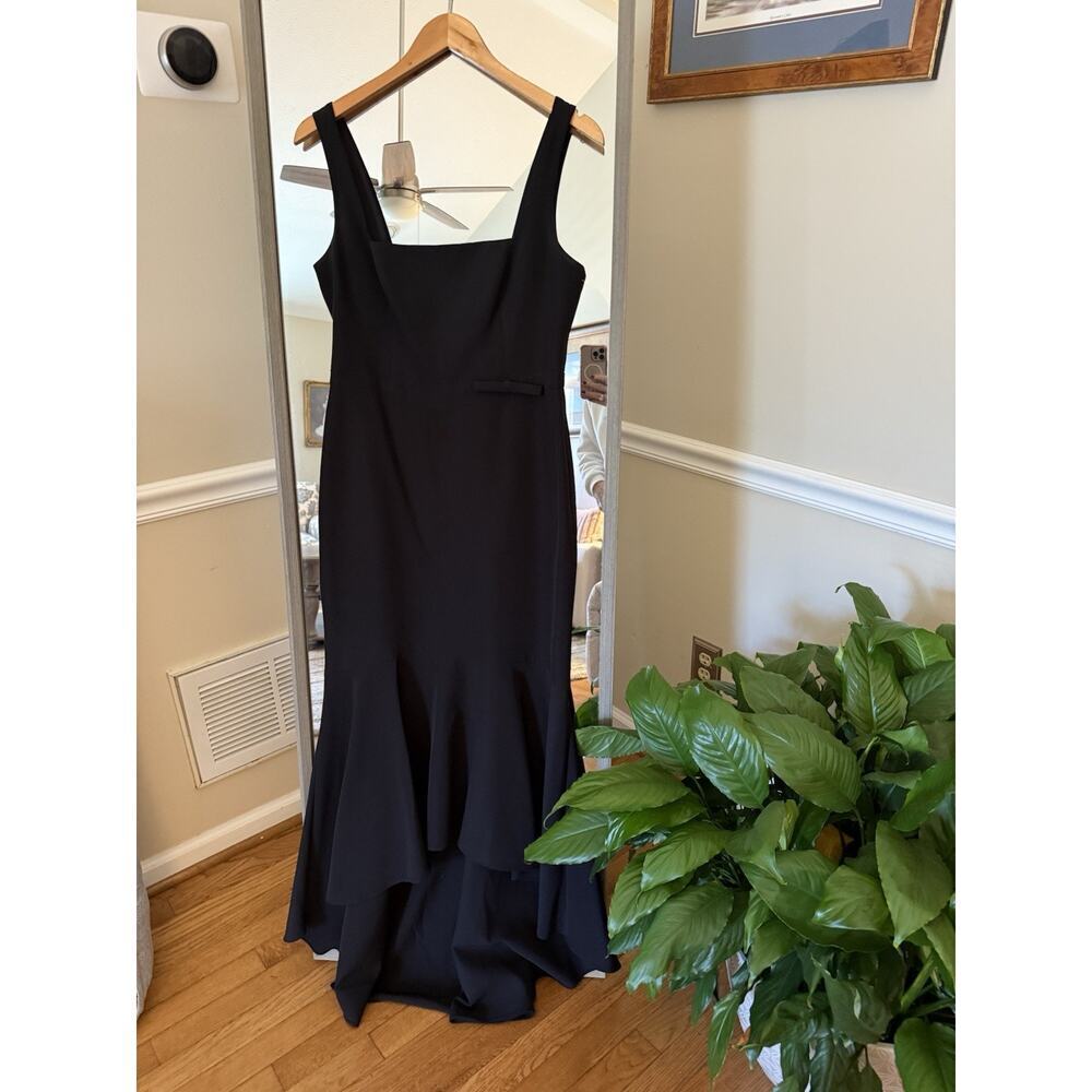 Laundry by Shelli Segal Black Gown Dress Size 6